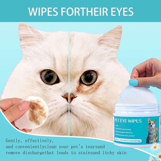 Cat Eye Wipes – Tear Stain Remover & Daily Eye Care