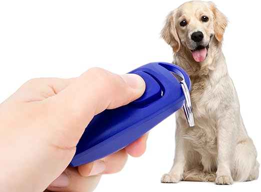 2-in-1 Dog Training Clicker & Whistle – Puppy Trainer