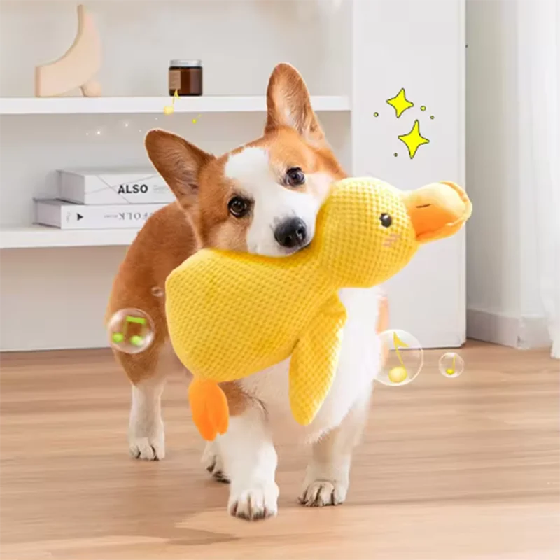 Hug Duck Plush Toy – Interactive Fun for Cats & Dogs
