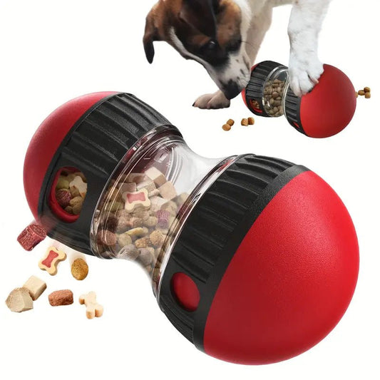 Rotating Slow Feeder Dog Toy – Interactive Treat Dispenser