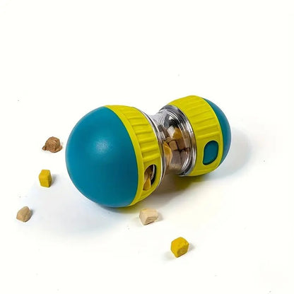 Rotating Slow Feeder Dog Toy – Interactive Treat Dispenser