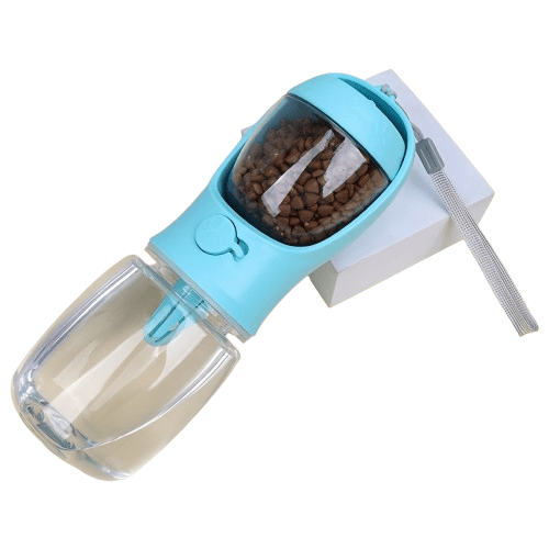 2-in-1 Portable Pet Bottle – Water & Food Dispenser - Lumux 