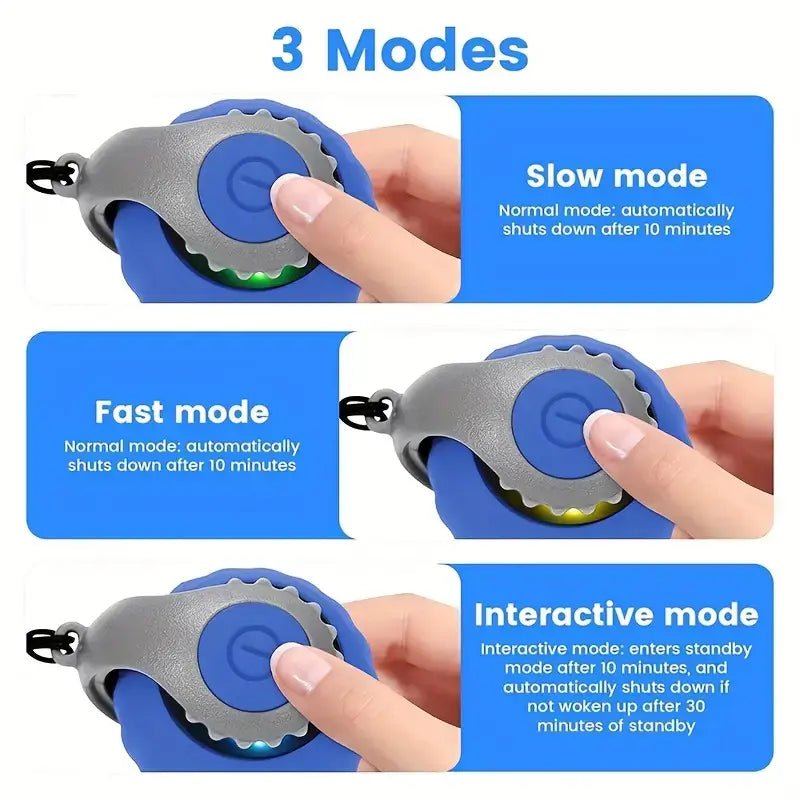 Teasing Cat Ball – Vibrating & Rolling USB Rechargeable Toy