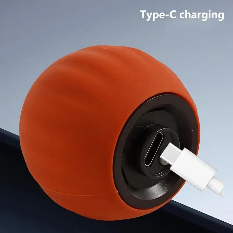 Teasing Cat Ball – Vibrating & Rolling USB Rechargeable Toy