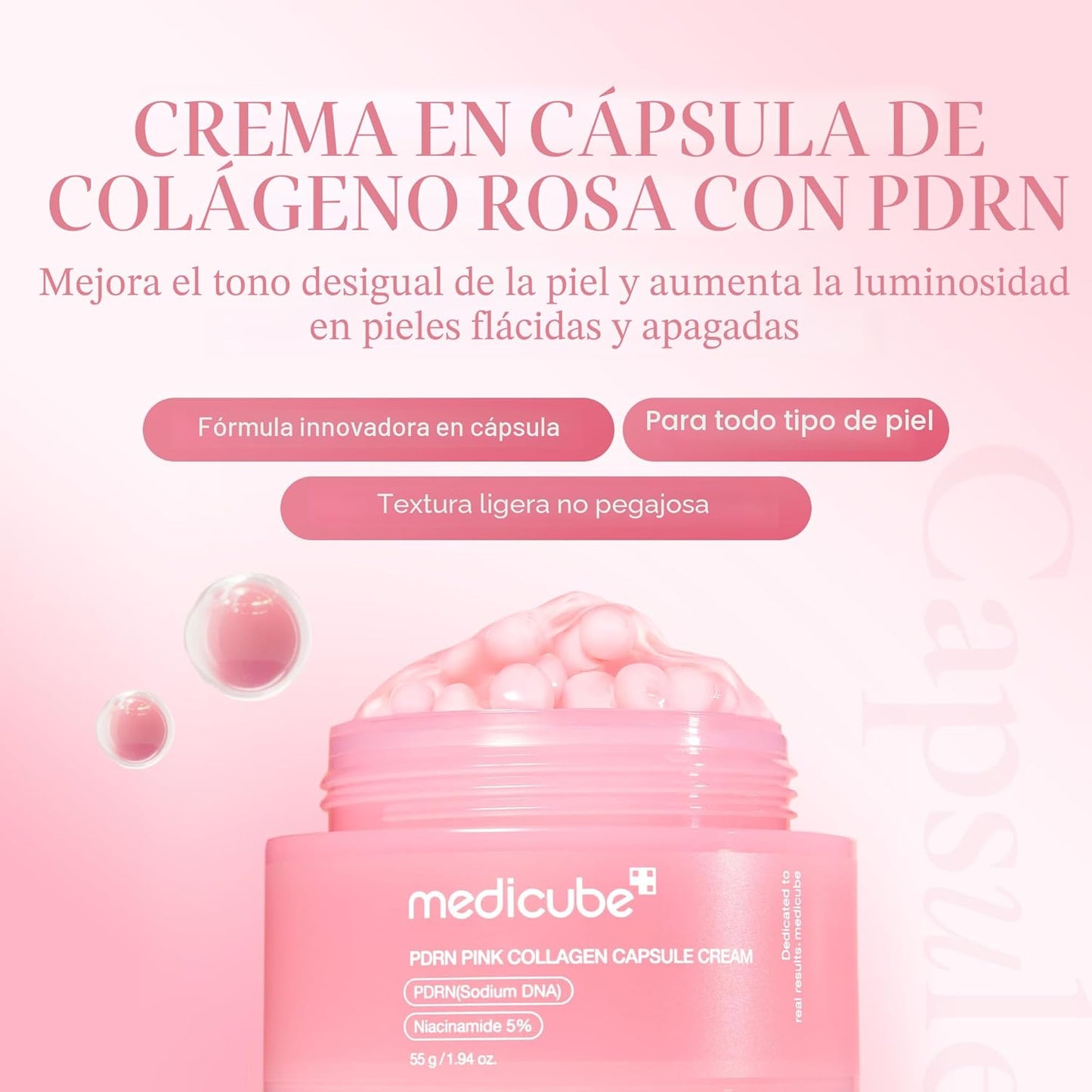 Capsule Cream with Salmon DNA PDRN Pink Collagen |