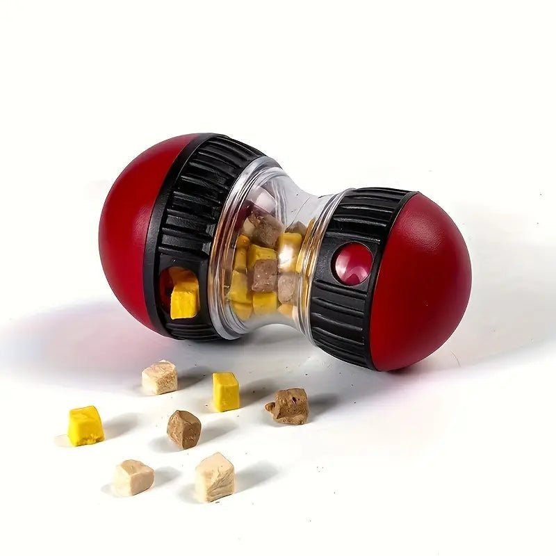 Rotating Slow Feeder Dog Toy – Interactive Treat Dispenser