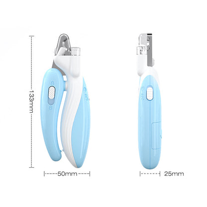 Pet Nail Clipper with LED Light for Dogs & Cats