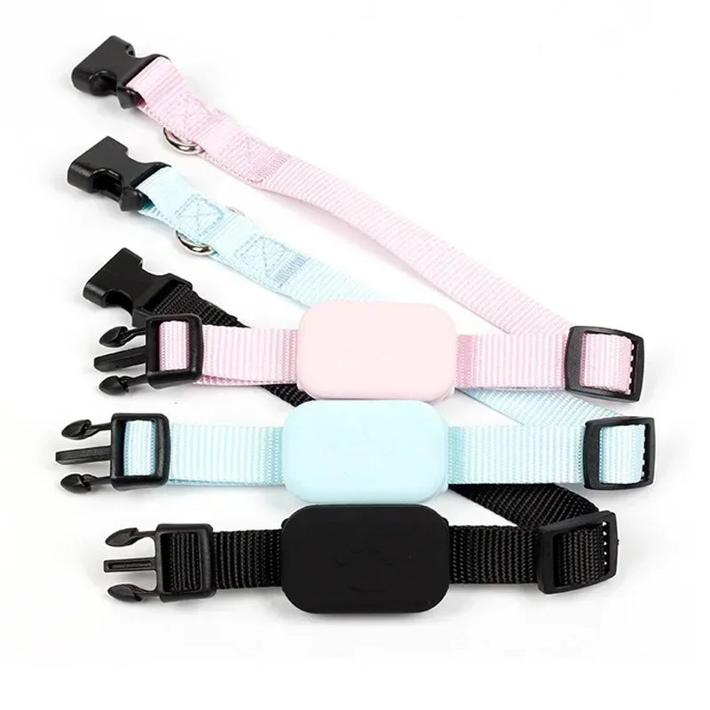 Mini GPS Pet Tracker – Anti-Lost Collar for Dogs & Cats