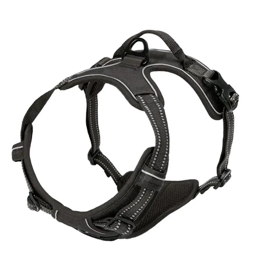No Pull Dog Harness – Heavy Duty Front Clip for Large Dogs