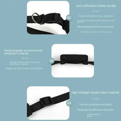 Mini GPS Pet Tracker – Anti-Lost Collar for Dogs & Cats