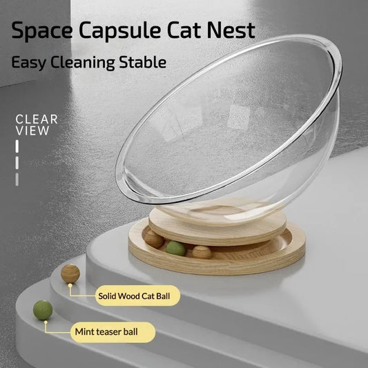 capsule-cat bed removable hammock all season