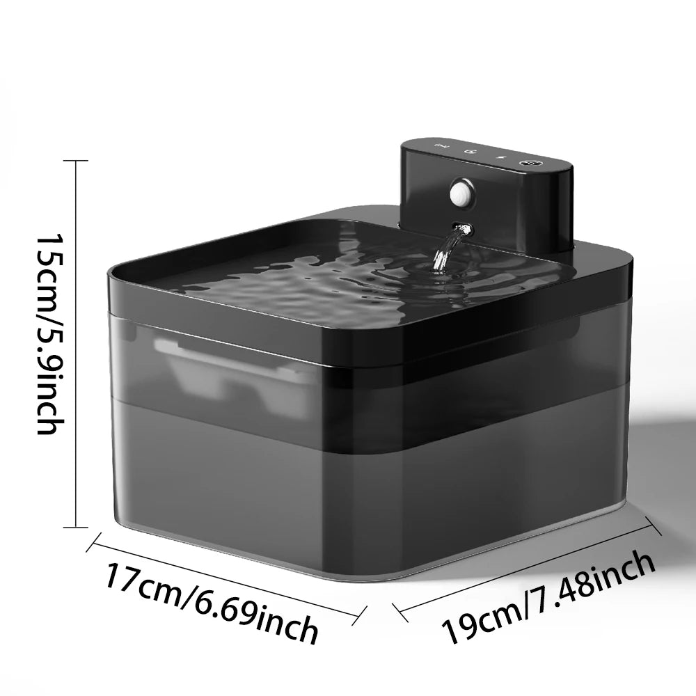 2.2L Automatic Water Fountain – For Cats & Dogs