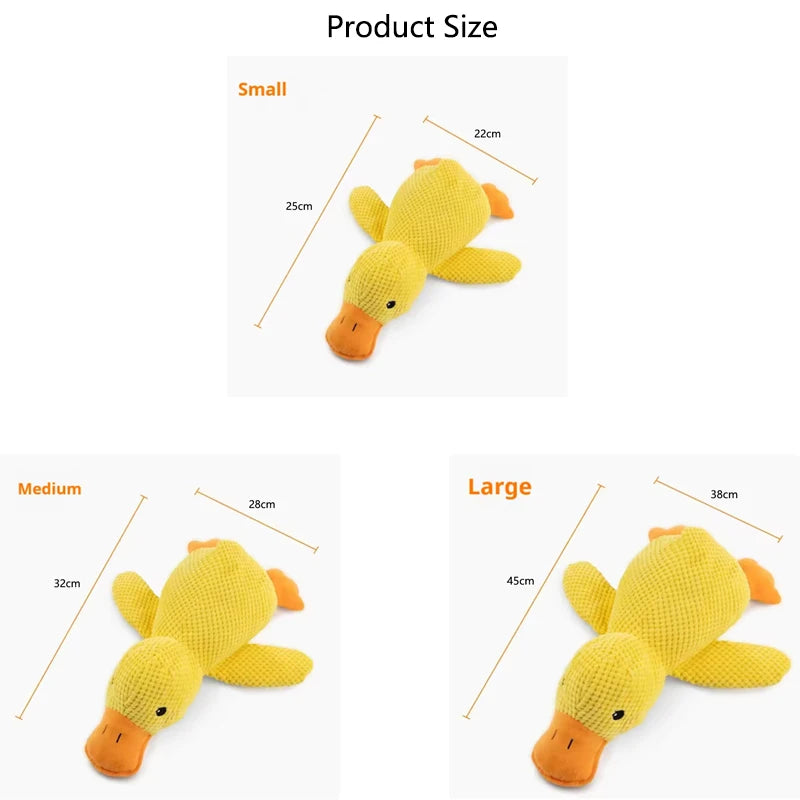 Hug Duck Plush Toy – Interactive Fun for Cats & Dogs