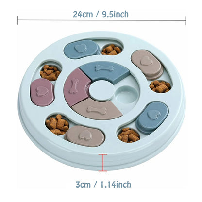 Dog Food Hiding Bowl – Interactive Slow Feeding & Training Toy