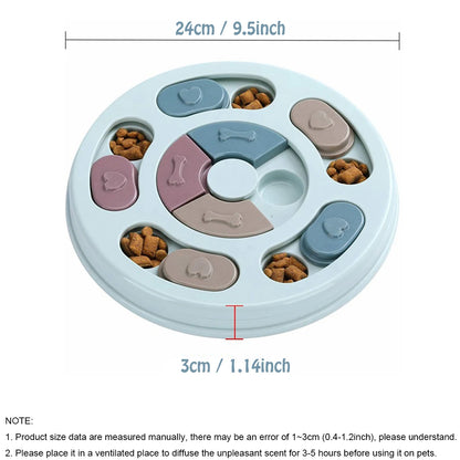 Dog Food Hiding Bowl – Interactive Slow Feeding & Training Toy